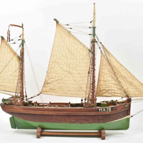 Null [Antiques, Silver/Gold, Objects] [Model ships] Historic model of Dutch Tall&hellip;