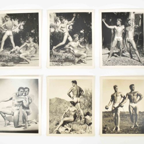 Null [布鲁斯-贝拉斯（1909-1974）30幅明胶银版画系列，包括男人的图像，在沙漠中，有伙伴，黑貂，柱子，箭，鱼网等，来自不同的系列。所有12.5 x&hellip;