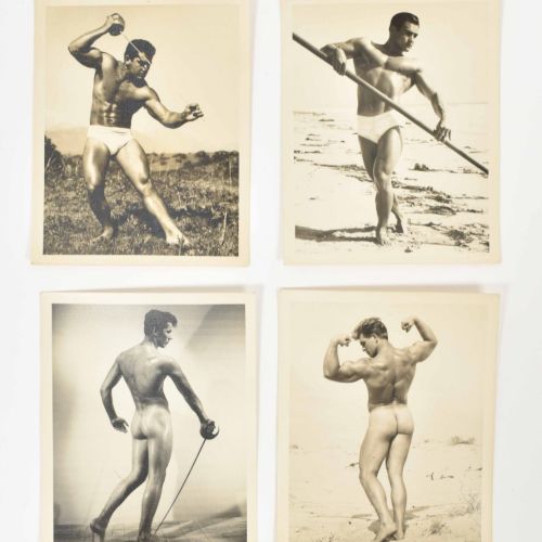 Null [布鲁斯-贝拉斯（1909-1974）30幅明胶银版画系列，包括男人的图像，在沙漠中，有伙伴，黑貂，柱子，箭，鱼网等，来自不同的系列。所有12.5 x&hellip;
