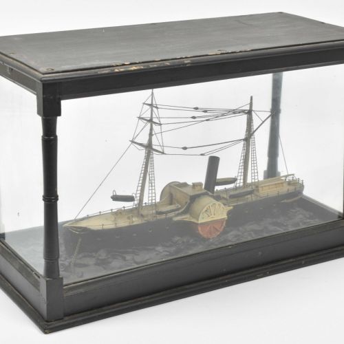 Null [Antiquités, Argent/Or, Objets] [Maquettes de bateaux] Modèle historique du&hellip;