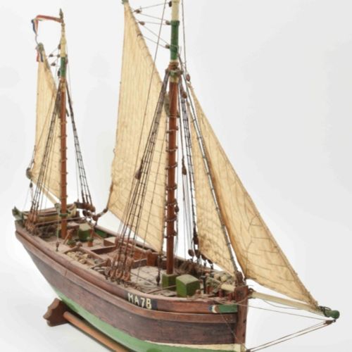 Null [Antiques, Silver/Gold, Objects] [Model ships] Historic model of Dutch Tall&hellip;