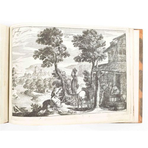 Null [16th-19th Century Part II] [Calendars] Album with 12 engravings by Jean Le&hellip;