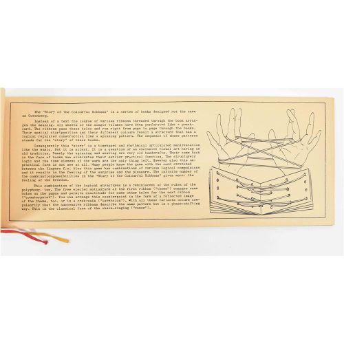 Null Geza Perneczky，《彩带的故事：理论与实践》Geza Perneczky 科隆，自费出版，1987年。艺术家的书，15 x 42.5厘米，&hellip;