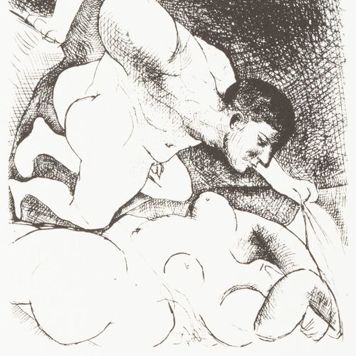 PABLO, Picasso (1881 Málaga - 1973 Mougins). 3 erotische Szenen aus "Suite Volla&hellip;