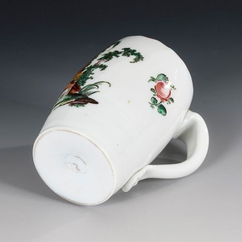 Barocker Milchglaskrug mit Emailmalerei 

Baroque milk glass jug with enamel pai&hellip;
