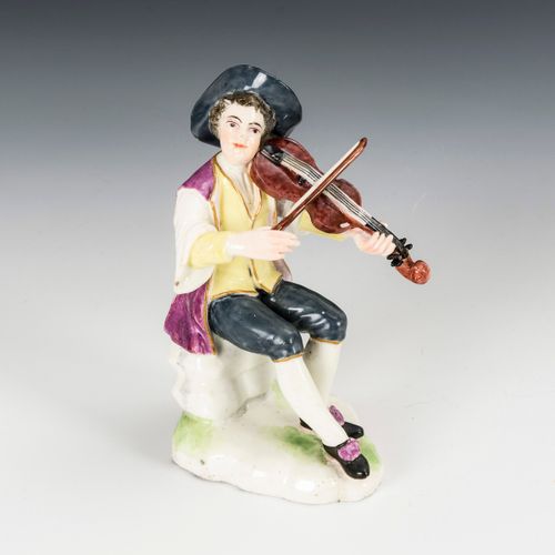 Violinenspieler 

Violinenspieler. 
Ungemarkt, 18. Jh.
Polychrom bemalt, goldsta&hellip;