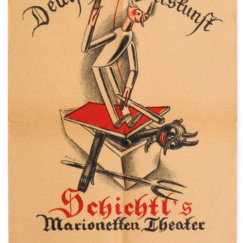 Null "Schichtl's Marionetten剧院"/"德国木偶剧"。弗朗茨-菲比格和约翰内斯-格鲁格，布雷斯劳。 1930年代。
Franz Fie&hellip;