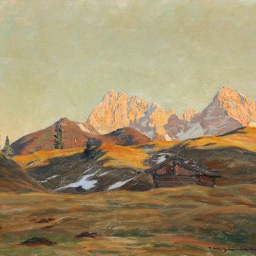Null Robert Schraudolph "Sol de otoño". 1921.
Robert Schraudolph1887 Sonthofen -&hellip;