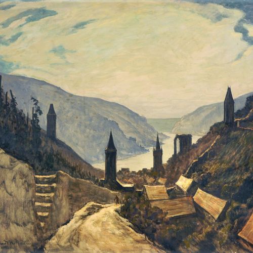 Null Otto Engelhardt-Kyffhäuser "Bacharach on the Rhine". Probably 1942.
Otto En&hellip;