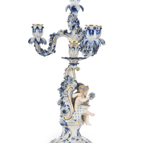 Null Candlestick with two cupids as spring and summer. Ernst August Leuteritz fo&hellip;