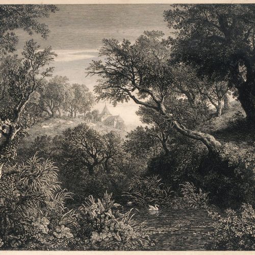 Null 约翰-威廉-席尔梅《伟大的德国风景》。1841年。
Johann Wilhelm Schirmer1807 Jülich - 1863 Karlsru&hellip;