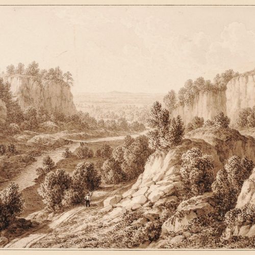 Null Robert Batty (or after), The Liebethaler Grund in Saxon Switzerland. 19th c&hellip;