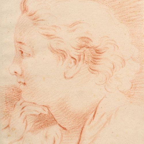 Null Ludwig Friedrich Klass (attrib.), Tête d'un garçon à gauche / Portrait d'un&hellip;