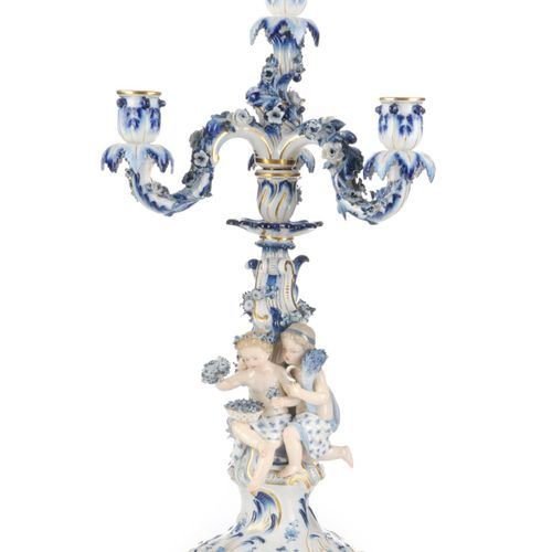 Null Candlestick with two cupids as spring and summer. Ernst August Leuteritz fo&hellip;