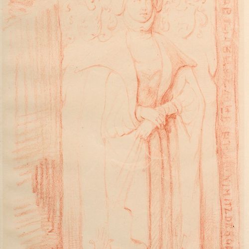 Null 路德维希-弗里德里希-克拉斯（署名），左边的男孩头像/身穿古董长袍的绅士画像/墓碑的景色。19世纪初。
Ludwig Friedrich Klass1&hellip;
