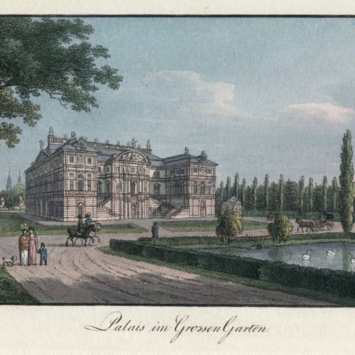 Null Johann Carl August Richter "Palais dans le grand jardin". Vers 1830.
Johann&hellip;