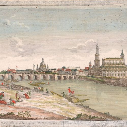 Null Georg Balthasar Probst "Prospectus pontis fluvio Albi Dresda". 1770.
Georg &hellip;