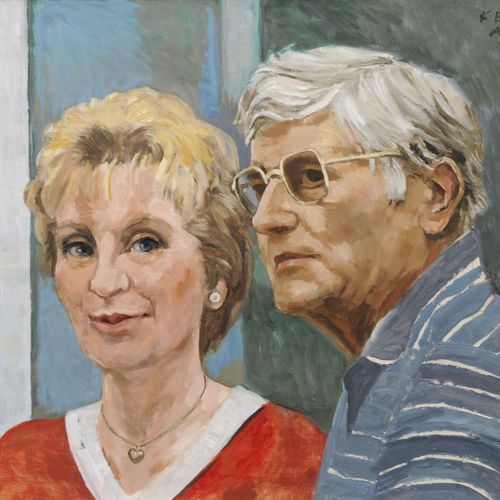 Null Kurt Bunge, double portrait de l'artiste avec sa femme. 1990.
Kurt Bunge191&hellip;