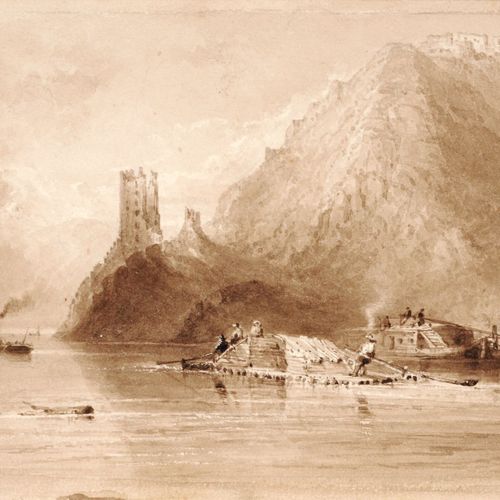 Null William Henry Bartlett (attrib.) "Castle of Wissegraad". 1842.
William Henr&hellip;