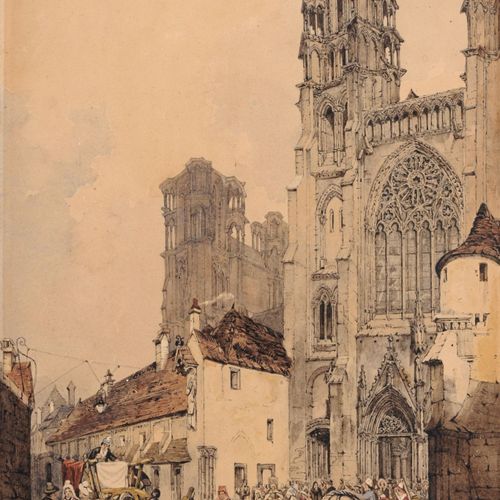 Null Thomas Shotter Boys (attributed or after) "Laon" (south transept of Notre-D&hellip;