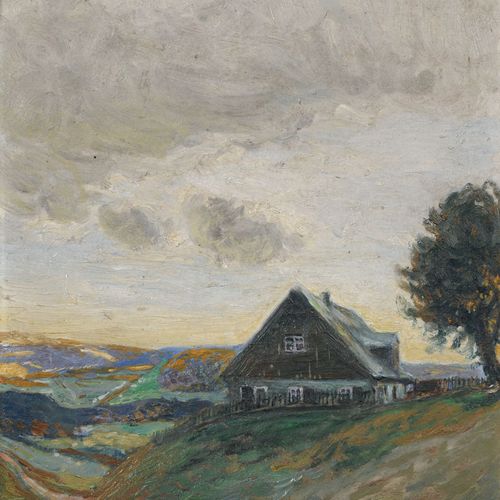 Null Walter Friederici "On the Road to Rittersgrün / Ore Mountains". Probably 1s&hellip;