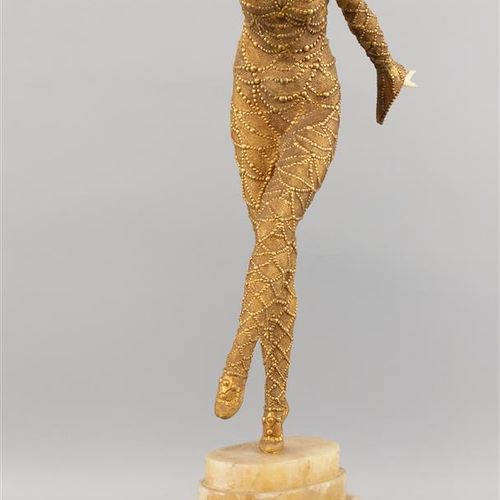 DEMETRE CHIPARUS (1886-1947) Demètre Chiparus (1886-1947)

Danseuse "Solo", chry&hellip;