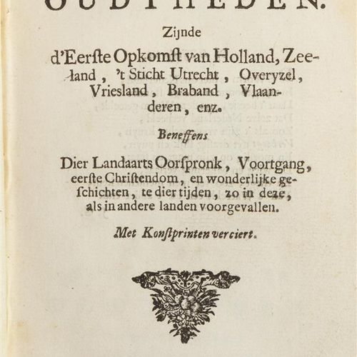 Null 雅各布-范罗伊恩--"Antiquitates Belgicae of Nederlandsche oudtheden" 1715年。中世纪 "Lag&hellip;