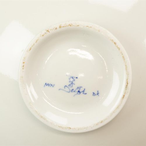 Null A pasta plate, De Porceleyne Fles, Delft, 1991, blue-white earthenware, dec&hellip;