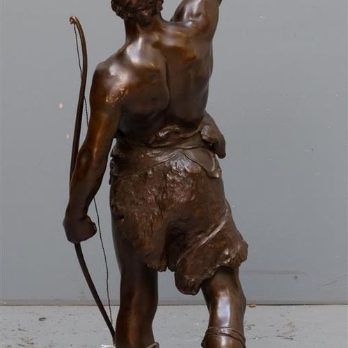 Eugène MARIOTON (1854-1933) Eugène Marioton (1854-1933)

Vainquer, Bronzeskulptu&hellip;