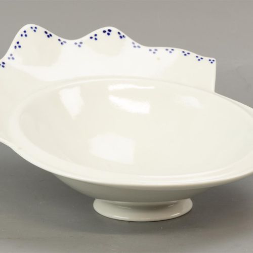Null Un piatto di pasta, De Porceleyne Fles, Delft, 1991, terracotta blu-bianca,&hellip;