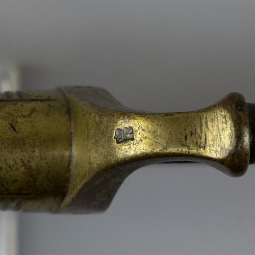 Null An 1867 short sabre, French cavalry, numbered 269, and marked IS with a cro&hellip;
