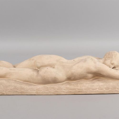 Marcel André Bouraine (1886-1947) Marcel André Bouraine (1886-1947)

睡觉的女性裸体陶器雕塑&hellip;