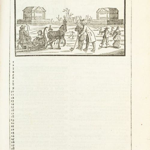 Gillis Joosten Saeghmans - "Groote Comptoir Almanach" 1663 "Op' t Jaer ons Heere&hellip;