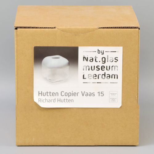 Een vaas, model 'Copier', Glasfabriek Leerdam 部分磨砂玻璃，根据Richard Hutten的设计，编号为14/1&hellip;