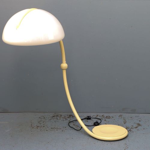 Een Space Age design lamp, Martinelli jaren '60 Kunststoff und Metall, Modell lu&hellip;