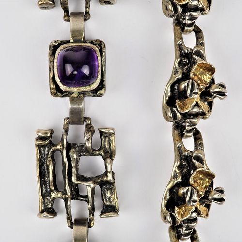 Designer silver jewelry - 2 pieces Bijoux de créateur en argent - 2 pièces

brac&hellip;