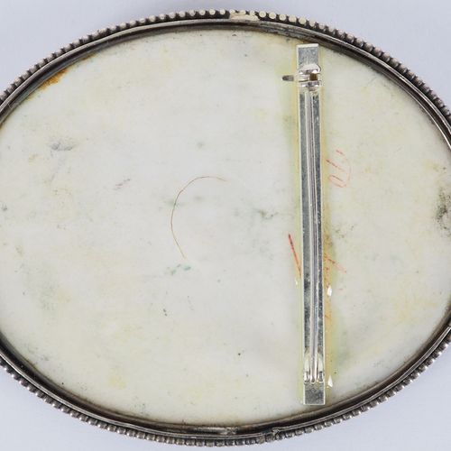 Antique porcelain pendant, 19th century Pendentif ancien en porcelaine, 19ème si&hellip;