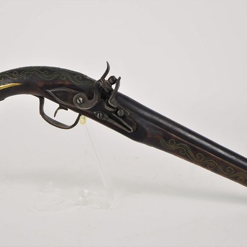 Flintlock pistol, Ottoman Empire/Balkans Pistola de pedernal, Imperio Otomano/Ba&hellip;