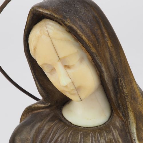 Peter Tereszczuk (1875, Wybudow -1963, Vienna) - Bust Madonna. 彼得-特里斯丘克（1875年，维布&hellip;