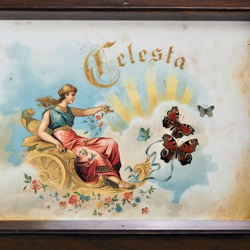 Large record music box "Celesta" around 1890's Grande scatola musicale a dischi &hellip;