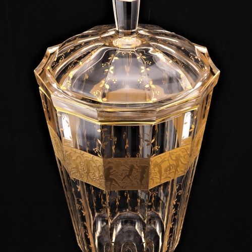 Goblet vase "Moser", Carlsbad Pokalvase "Moser", Karlsbad

Helles Kristallglas m&hellip;
