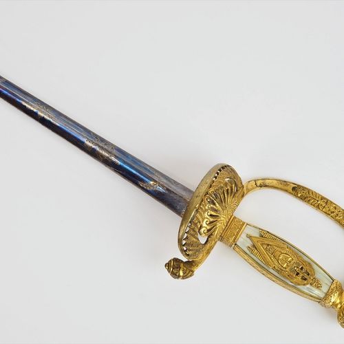 Gala sword, Institut d'Egypte, early 19th c. Spada di gala, Institut d'Egypte, i&hellip;
