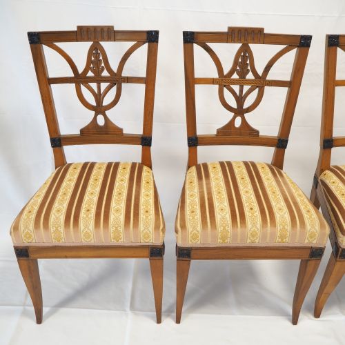 Set of chairs, early classicism around 1780, south german, probably Munich Set d&hellip;