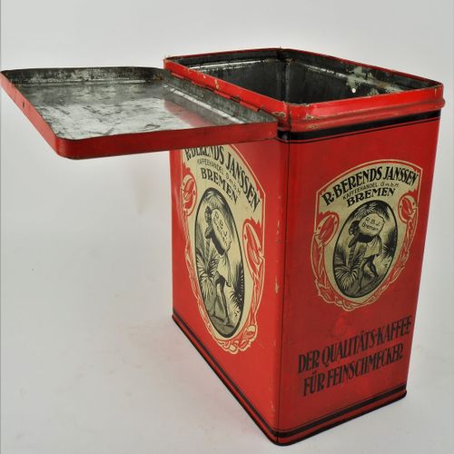 Large advertising tin, 30s Große Werbedose, 30er Jahre

Blechdose mit Scharnierd&hellip;