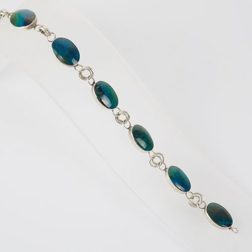 Silver Jewelry Set - Azurite/Malachite Juego de joyas de plata - Azurita/Malaqui&hellip;