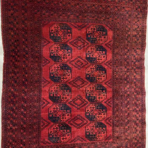 Large Persian nomadic carpet Large Persian nomadic carpet

Hand knotted wool car&hellip;