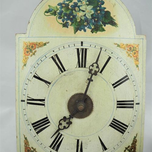 Black Forest clock with alarm clock, around 1900 Horloge de la Forêt Noire avec &hellip;