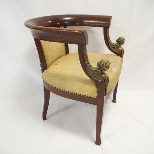 Empire armchair - around 1890 - in original condition Sillón Imperio - alrededor&hellip;