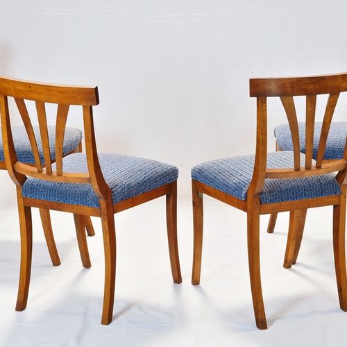 Four-set chairs, Biedermeier Vierer-Set Stühle, Biedermeier

aus massivem Kirsch&hellip;