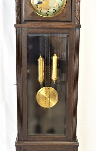 Longcase clock "Friedrich Mauthe Schwenningen", around 1900 Standuhr "Friedrich &hellip;